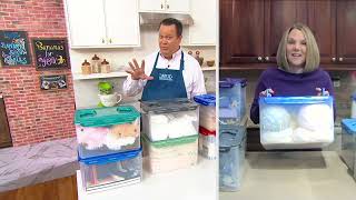 LocknLock XL Multi-Function Storage Container with Handles on QVC