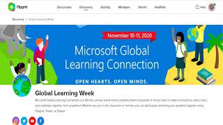 Microsoft Global Learning Connection 2020 with Flipgrid