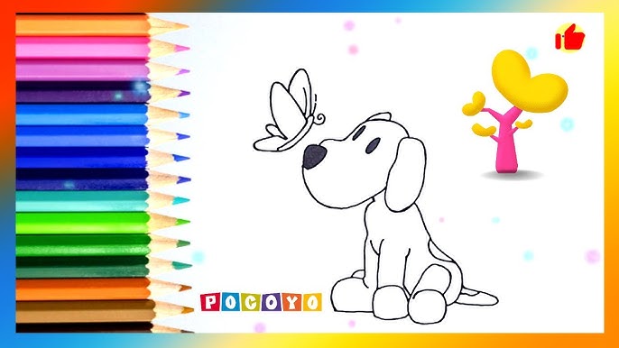 Desenhos para imprimir e colorir Pocoyo como faço, trabalhos manuais passo  a passo, técnicas de criatividade, coisas legais para fazer, Jogos, Blog,  moda, esc…