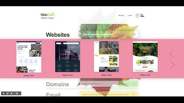 How to Build a Website - Choosing a template with webeden.co.uk - 2022
