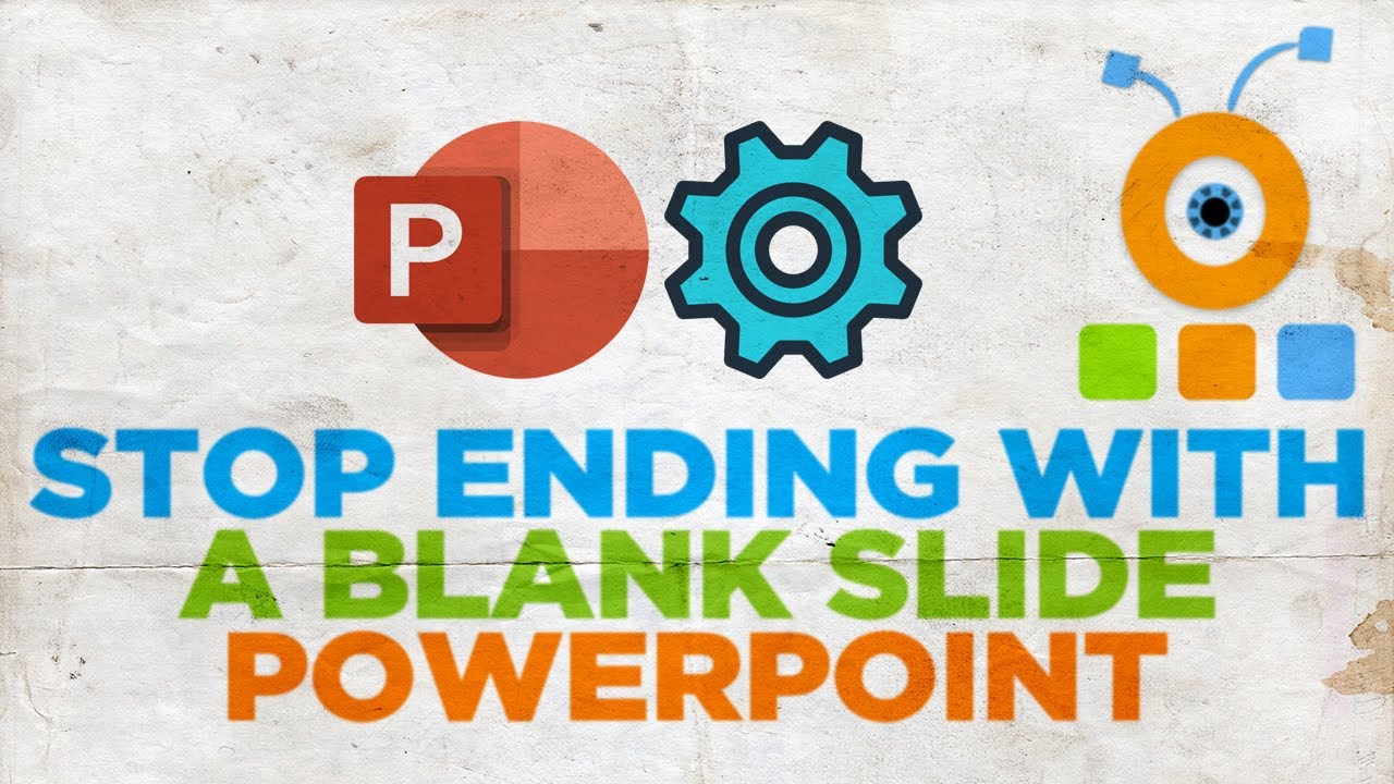 powerpoint presentation stop slideshow