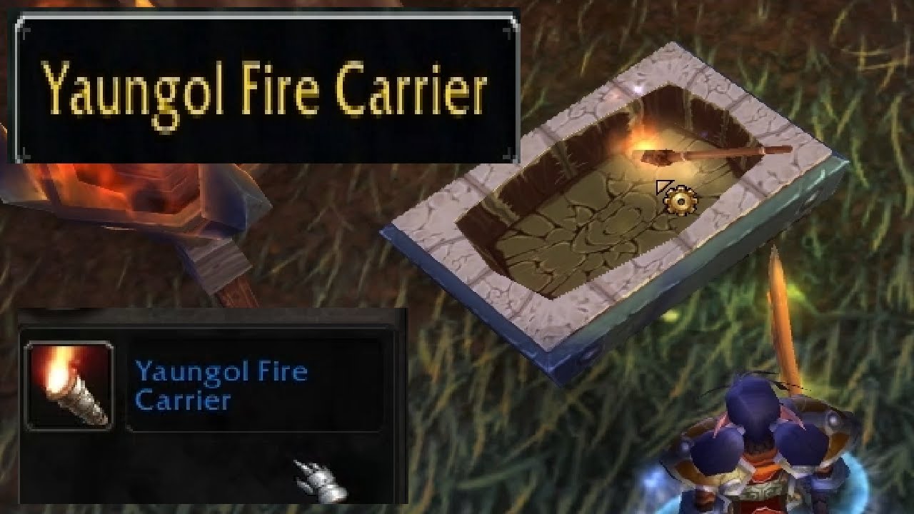 Как получить редкое сокровище «Яунгольский огненосец» в MoP Classic WoW