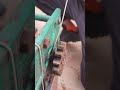 Precise injection of lubricating oil through wire mesh drainage