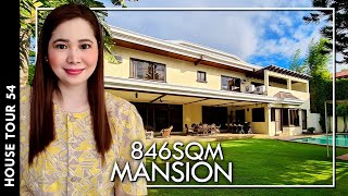 Touring a 3-storey House with a Huge Garden and Swimming Pool for Sale in Alabang House Tour 54