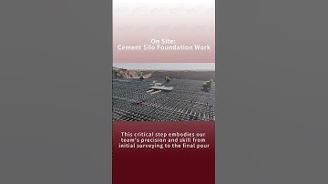 Construction is Underway! 🏗️ A Look at Our Cement Silo Foundation Site