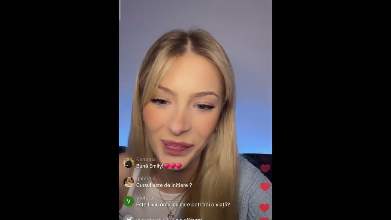 Emily - ne arata gama de parfumuri folosite de ea si Liviu.