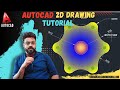 #35 - 2D AUTOCAD DRAWING PRACTICE FOR MECH./CIVIL/ARCH./ ELECT. || AUTOCAD PRACTICE DRAWING IN HINDI