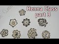 Henna Class for beginners| part 3| Arabic Henna florals | Henna tricks | Mehendi for beginners