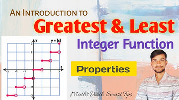 Floor Function & Celling Function ~An Introduction | Properties | #mathswithsmarttips