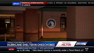 Shelters to open in Okeechobee County due to Hurricane Milton