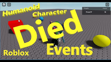 Character Humanoid Died Events (Roblox Studio Tutorial for New Beginners Series) (N053)