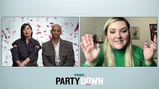 Zoe Chao and Tyrel Jackson Williams talk 'Party Down' season 3!