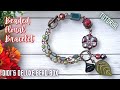Beaded Floral Bracelet | Tutorial | Didi’s Deluxe Bead Box