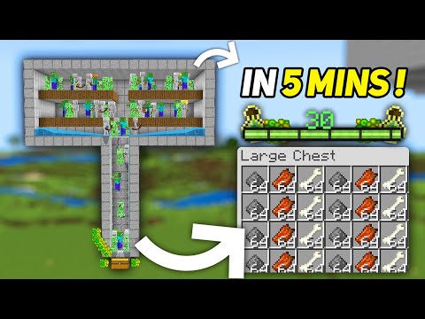 BEST EVER MOB XP FARM in Minecraft Bedrock Edition! (2026) - YouTube