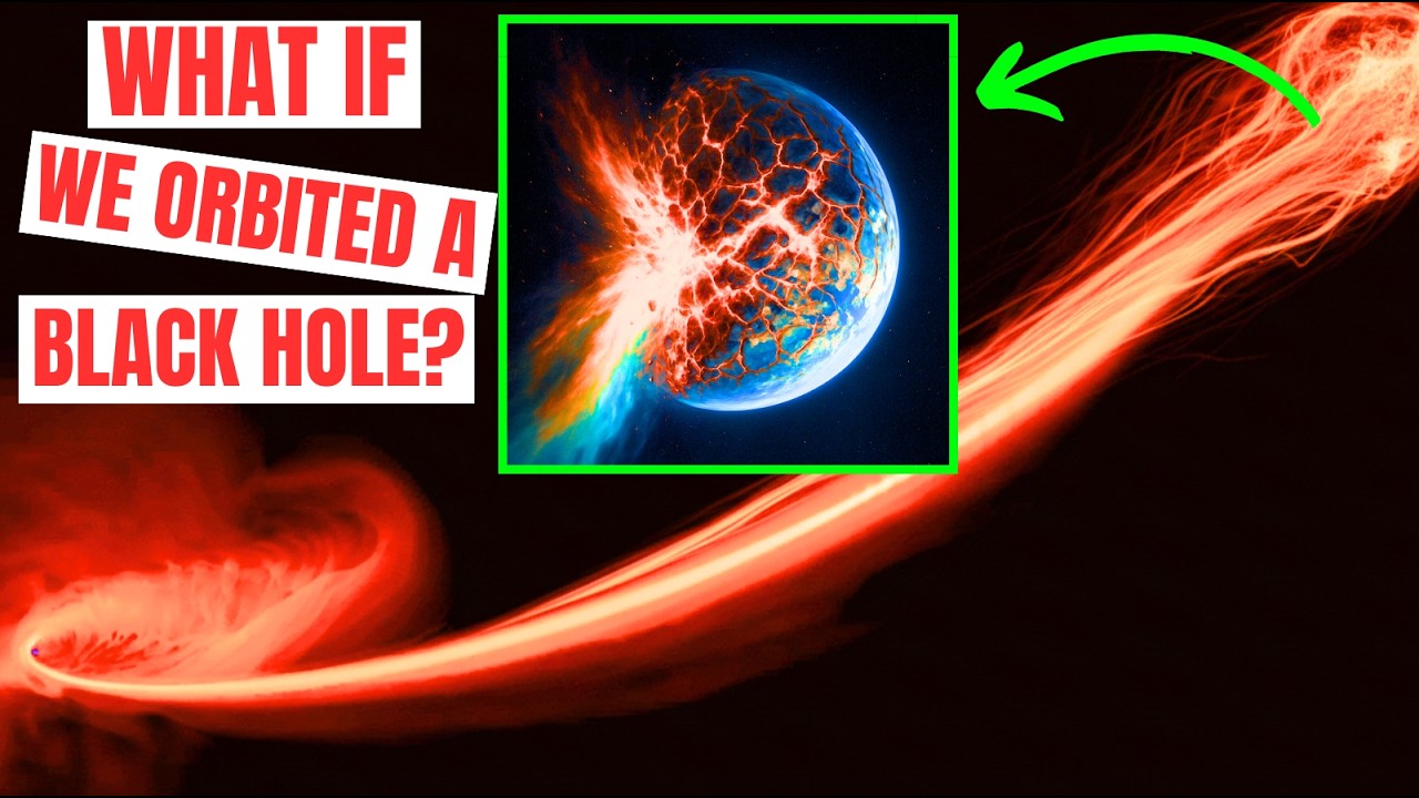 What If We ORBITED a BLACK HOLE? | This Is What You Would See.