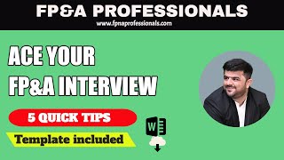 FP&A Interview Questions