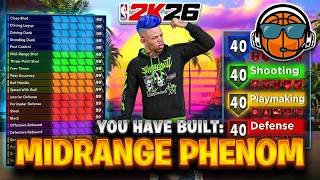 This 99 Mid-Range SF Build is a Scoring PHENOM in NBA 2K26!