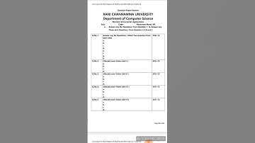RCU 1 sem Bca Degree c programming concepts  question paper pattern 22-23 ‎@eedjoin 