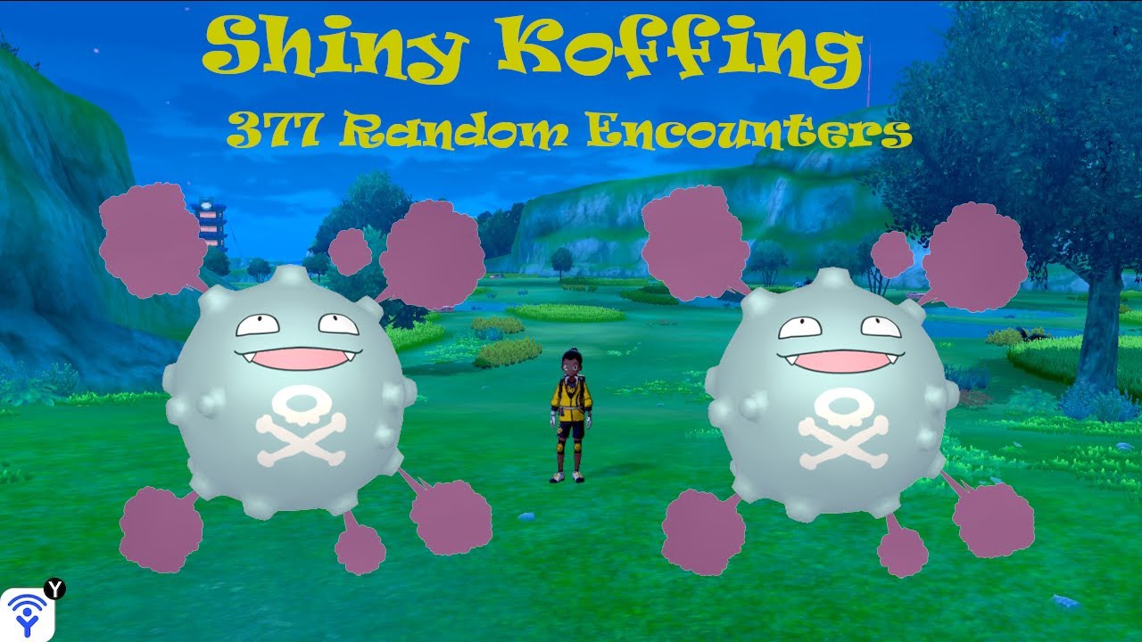 Shiny Koffing After 377 Re Pokemon Sword Shield Youtube