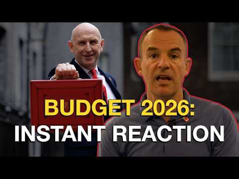 Martin Lewis: My instant UK Budget 2026 reaction
