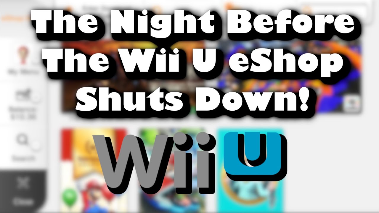 The Night Before the Wii U Closes Down YouTube