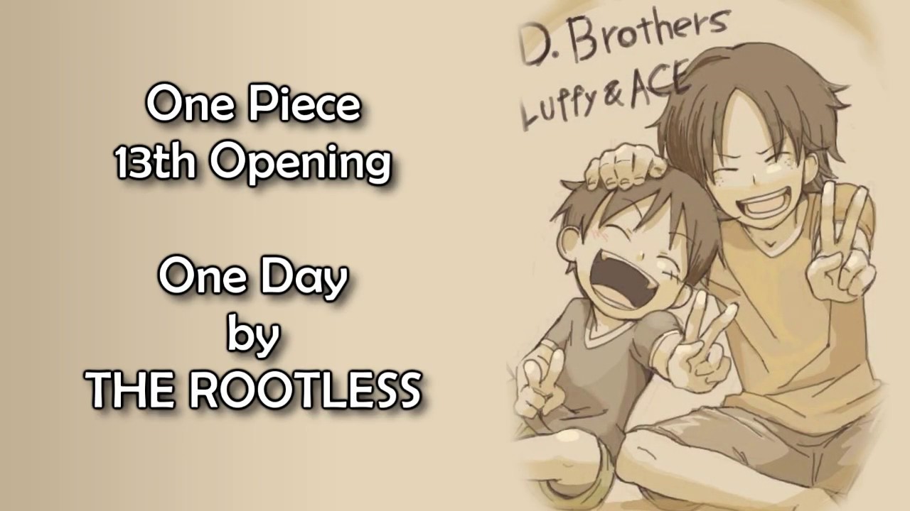 One Piece Op 13 One Day Lyrics Youtube