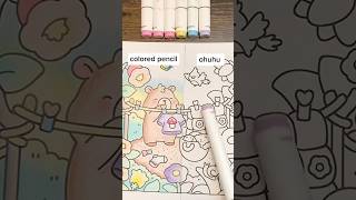 Ohuhu markers vrs. Colored pencils: Which do you prefer for Coloring?🤔