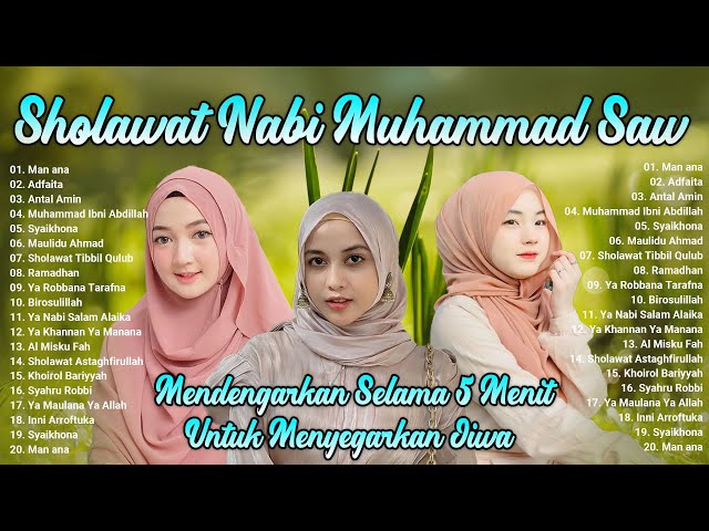 SHOLAWAT NABI MERDU TERBARU 2024 PENYEJUK HATI - LAGU SHOLAWAT TERPOPULER 2024 class=