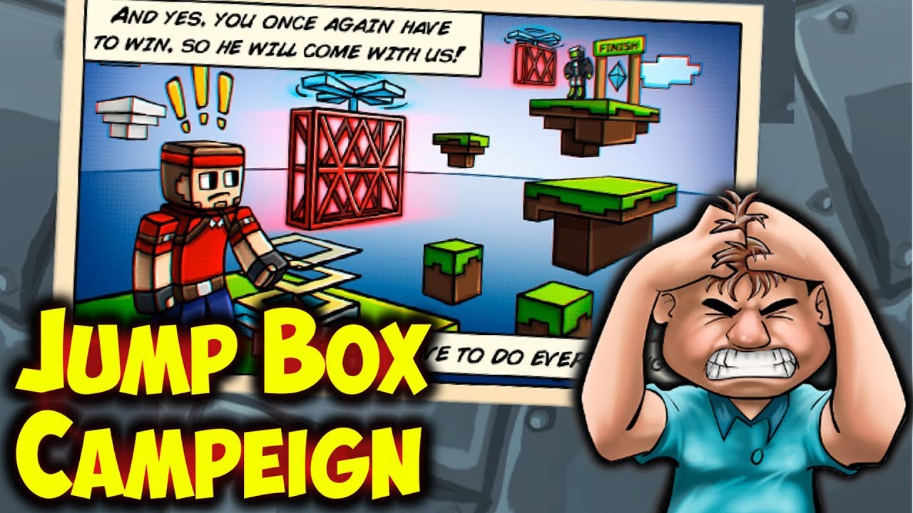 NEW PG3D Campaign 4 JUMP BOX Hard Difficulty Pt #3 Pixel Gun 3D Gameplay