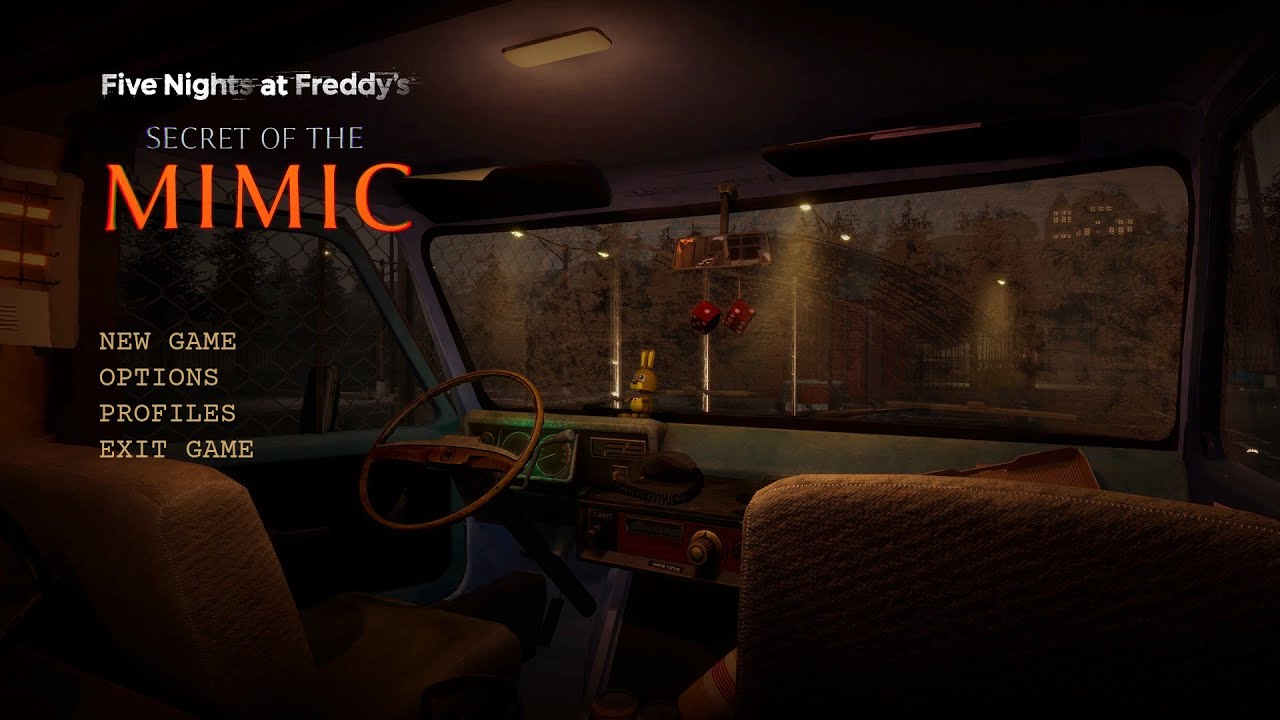 FNAF Secret of the Mimic :  Main Menu Atmosphere 1 Hour Extended