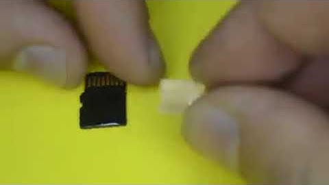 Smart phone hack, unite sim card with micro sd memory