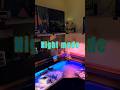 Night Mode #gamingsetup #desksetup #roomtour #cozynights #pcgaming
