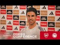 PRESS CONFERENCE | Mikel Arteta previews Olympiacos | Team news, Odegaard and more! | UCL