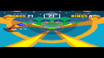 Sonic the Hedgehog 2 (Sega Genesis) - Vizzed.com GamePlay - Emerald Hill Zone 1