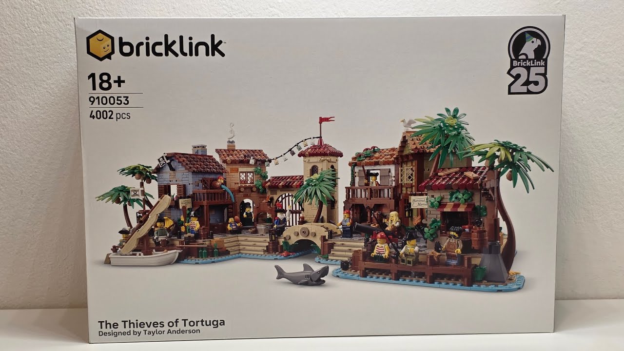 Unboxing LEGO Bricklink Series 5 910053 The Thieves of Tortuga 