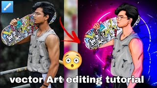 vector Art editing tutorial in infinite Design Artist photo editor