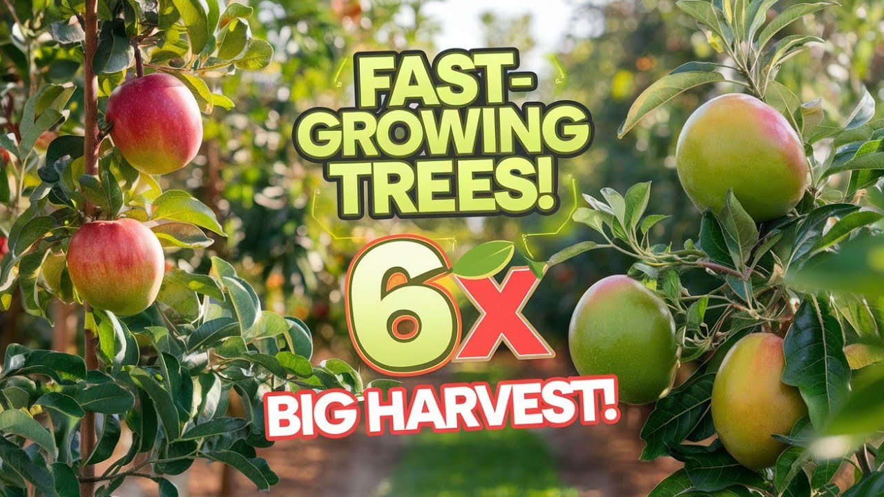 6 Fast-Growing Fruit Trees for a Bountiful Harvest - YouTube