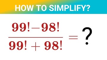 How to solve a nice Factorial Problem without a calculator?  #factorial #maths #olympiad #simplify