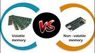 Different between Volatile and non-volatile memory