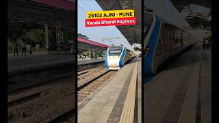 26102 Vande Bharat Express | Ajni to Pune 🚄 | India’s Pride 🇮🇳