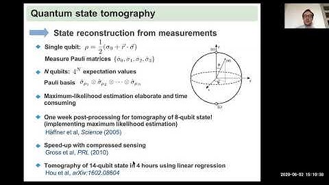 Clemens Gneiting: Eigenstate extraction with neural-network tomography