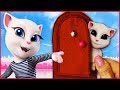 Кукольный ДОМ для ГОВОРЯЩЕЙ АНДЖЕЛЫ ❤️ ч. 1 ФАСАД // Котики / My Talking Angela// Muza Rukodeliya 🌺