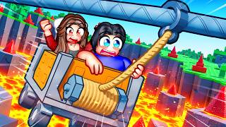 Surviving Roblox GRAPPLE CART OBBY...