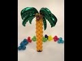 Balloon Palm Tree Tower - DIY Tutorial