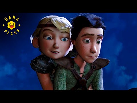 Astrid Meets Toothless | How to Train Your Dragon
