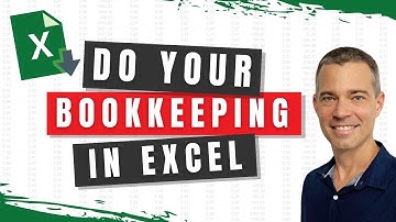 How to Do Your Bookkeeping in Excel | EASY to Use Template for SMALL BUSINESS