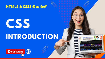 CSS3 పూర్తి కోర్సు[4K] - 1 | CSS పరిచయం మరియు వర్క్‌సెటప్ | తెలుగులో | తెలుగులో నేర్చుకోవడం ద్వారా ఉద్యోగం పొందండి.