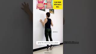 Just One Wall And Three Simple Moves Easy To Do Anytime, Anywhere.
