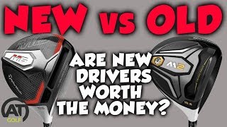 NEW v OLD: TAYLORMADE M6 (2019) DRIVER v TAYLORMADE M2 (2016) DRIVER