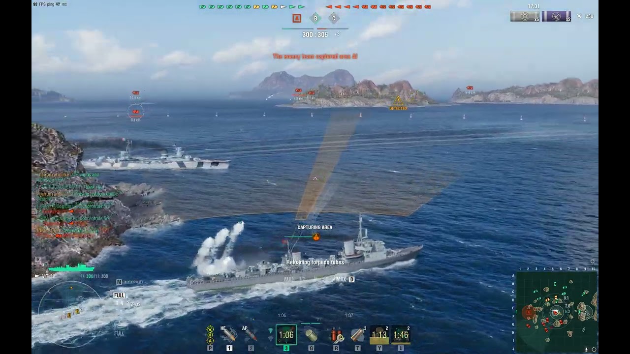 Satisfying Destroyer Torpedo Ambush | World of Warships